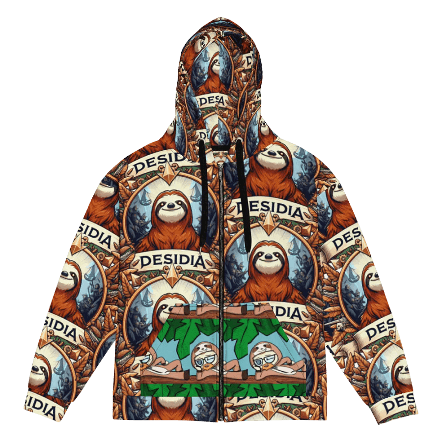 The "Desidia-All-Over" Zip Hoodie! product image (6)