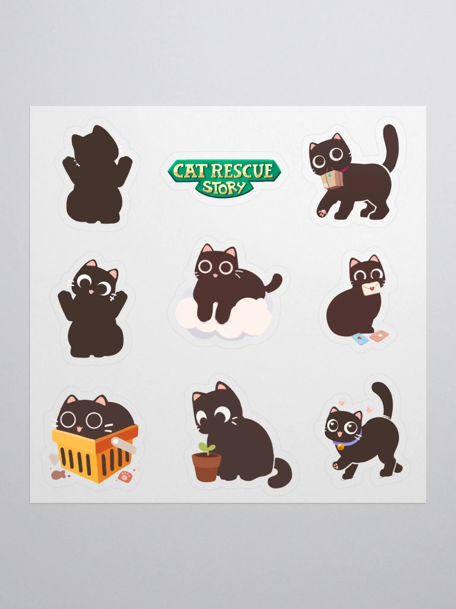 Void Cat Sticker Set product image (1)