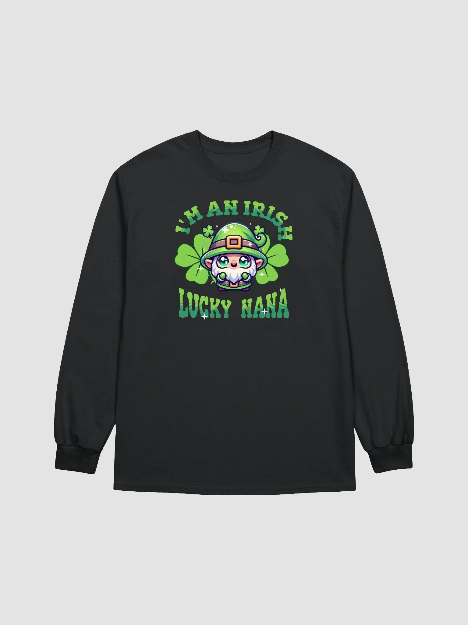 Irish Lucky Nana Long Sleeve Tee product image (4)