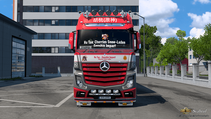 [ETS2] Hu Tao (Cherries Snow-Laden) - Genshin Impact [Combo Skin] product image (2)