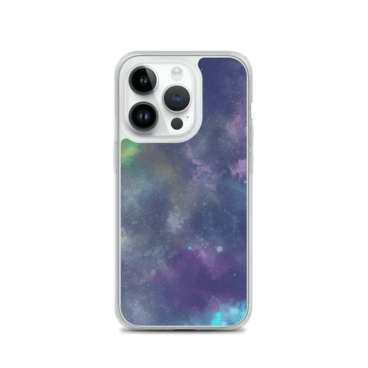 Cosmic Nebula iPhone MagSafe® Clear Case product image (3)