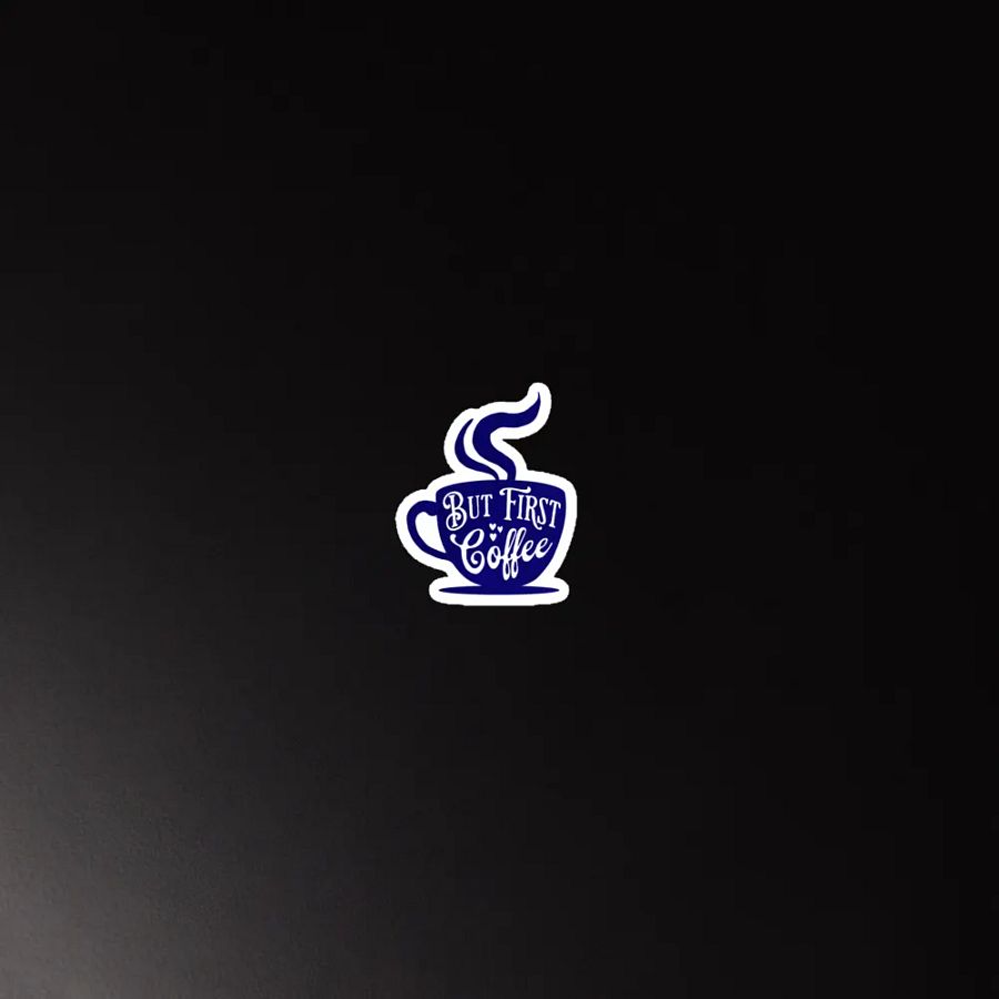 But First, Coffee - Die-Cut Magnet product image (3)