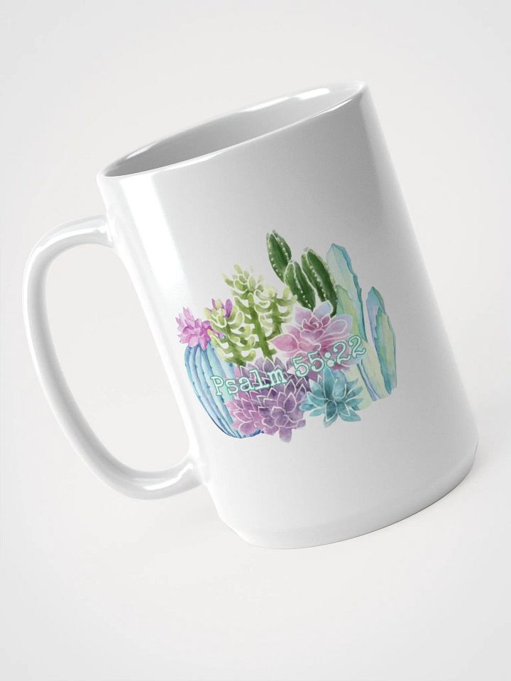Psalms 55:22 Mug product image (2)