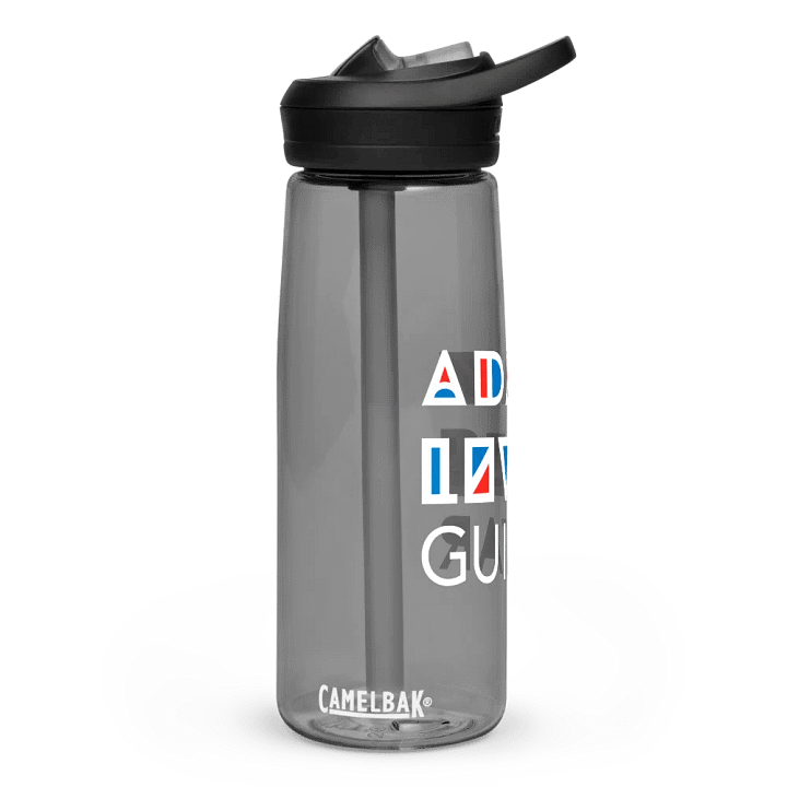 Adam Loves Guitar Water Bottle product image (1)