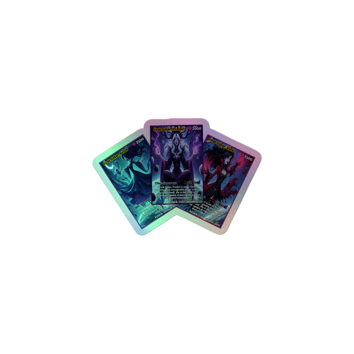 First Sisters | Hell Cardz Collection Holographic Sticker product image (1)