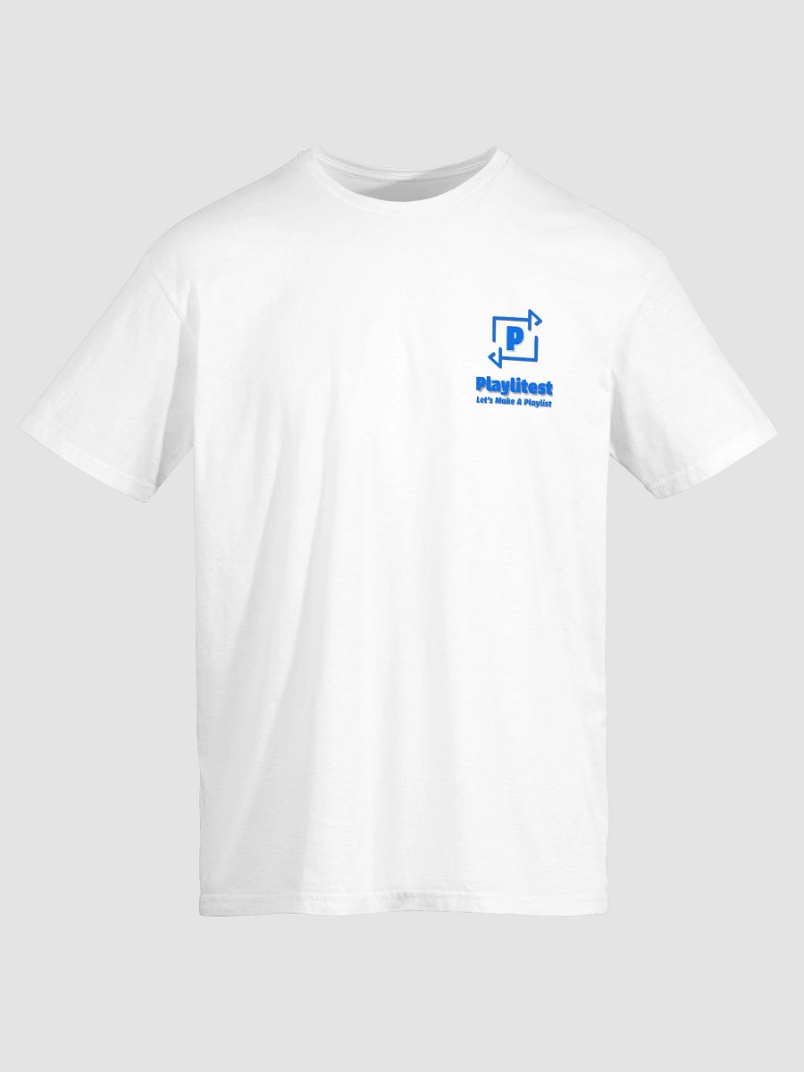 Left Chest Playlitest Logo - White product image (5)