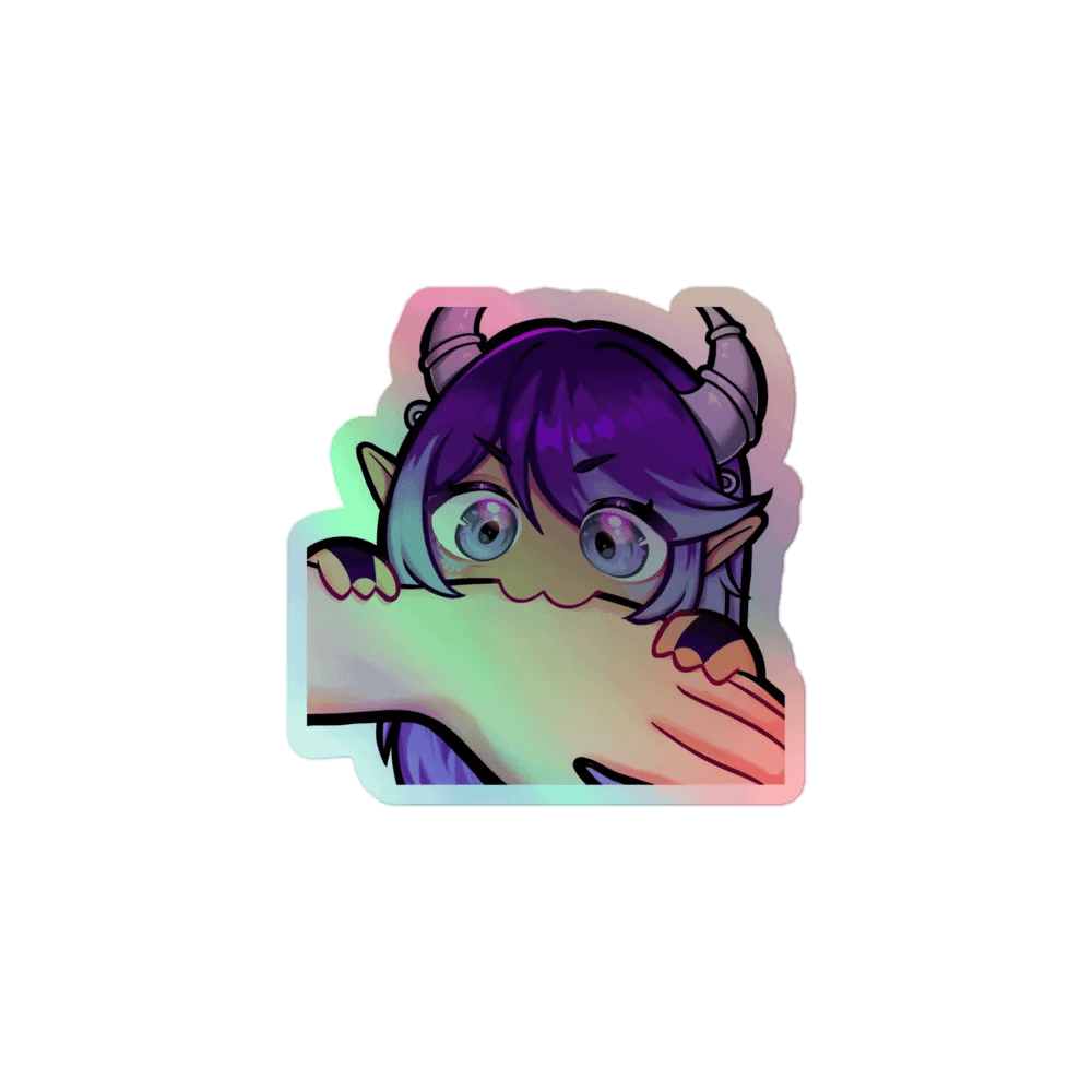 Bite Holo Sticker! product image (1)