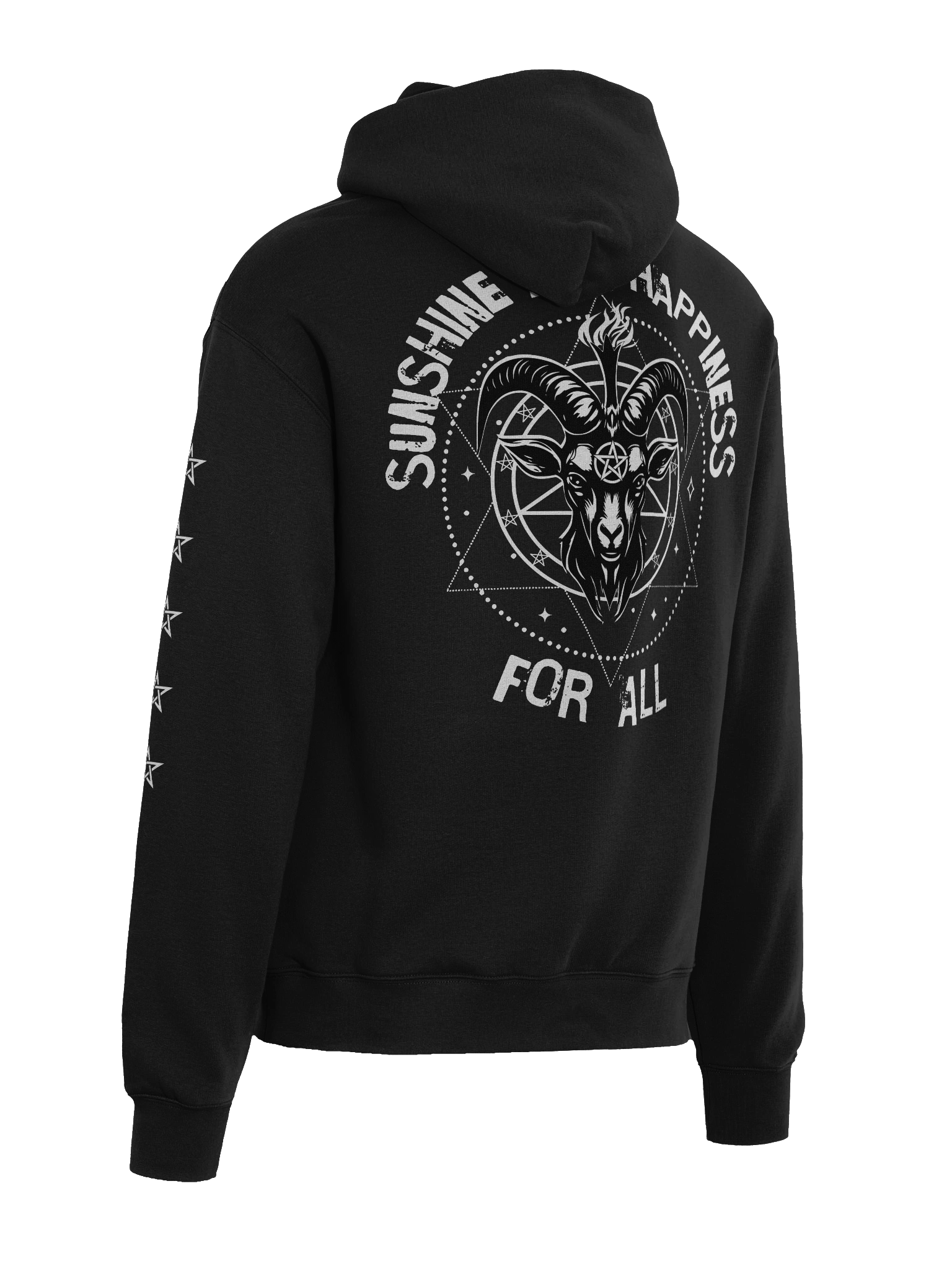 Baphomet Sunshine and Happiness Unisex Premium Hoodie product image (6)