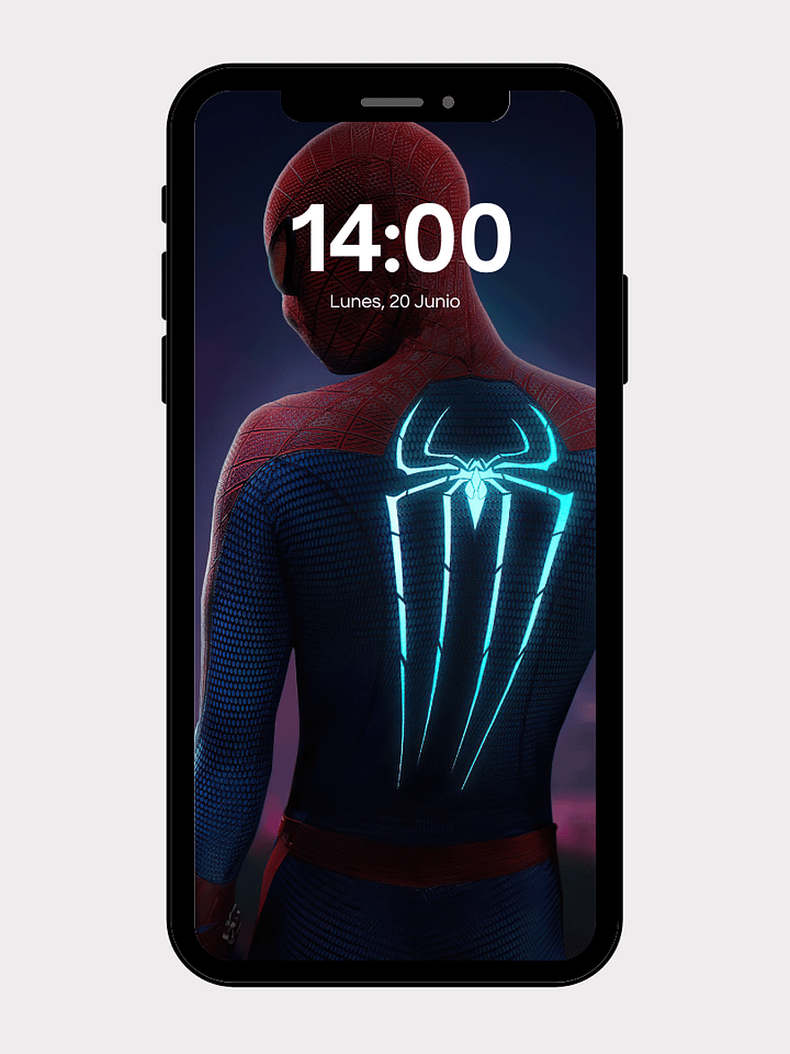 Spider-Man Glowing Suit Superhero Wallpaper – 4K HD product image (1)