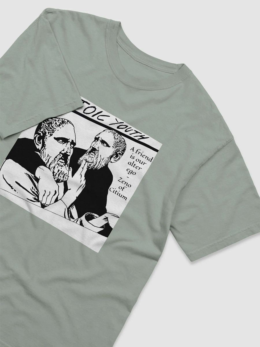 Stoic Youth Zeno of Citium quote Comfort Colors Garment-Dyed Heavyweight product image (3)
