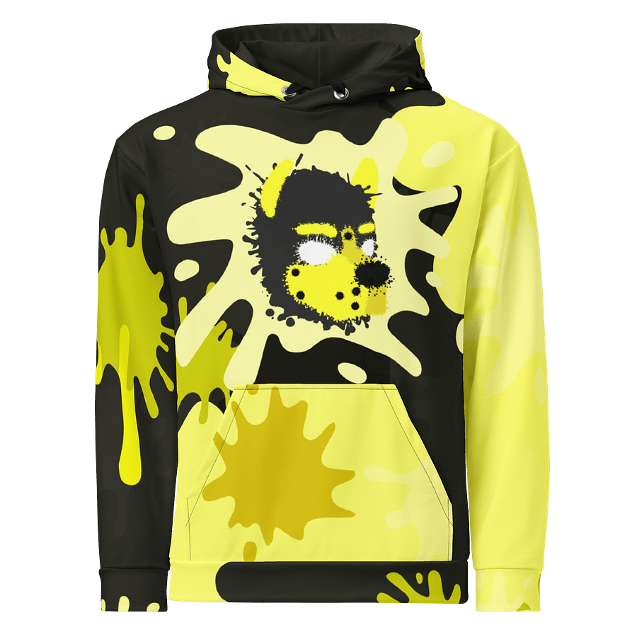 Chaos Splatter Hoodie - Yellow product image (2)