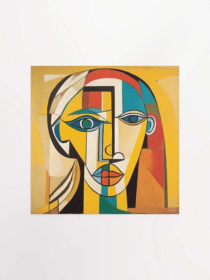 Poster Sophisticated Cubist Enigma product image (1)