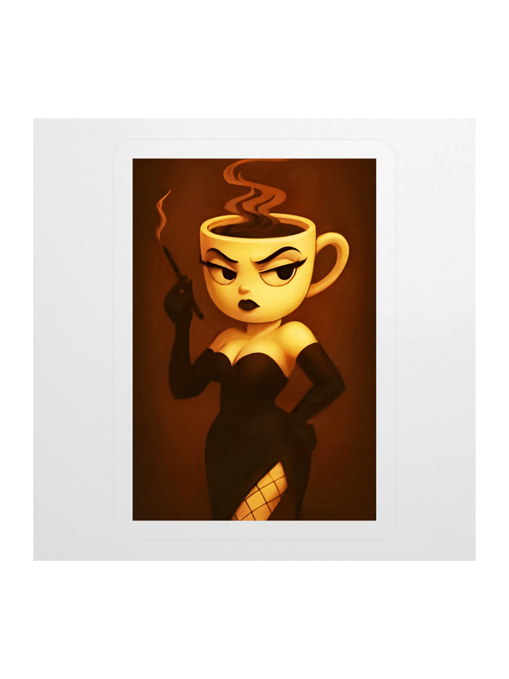 Espressona Signora Sticker product image (1)