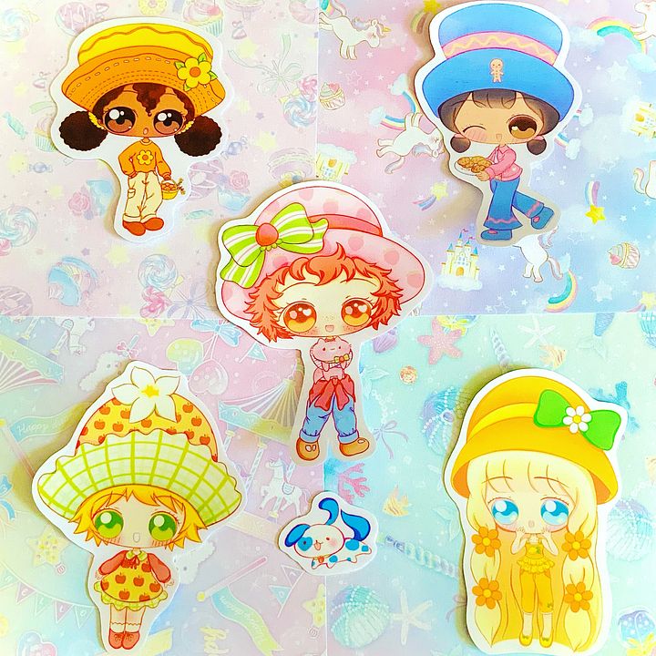 Strawberry Shortcake Girls Sticker / Print product image (1)