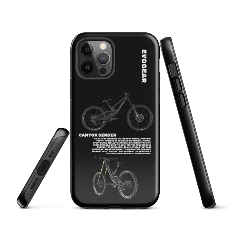 Black Sender iPhone Case product image (1)