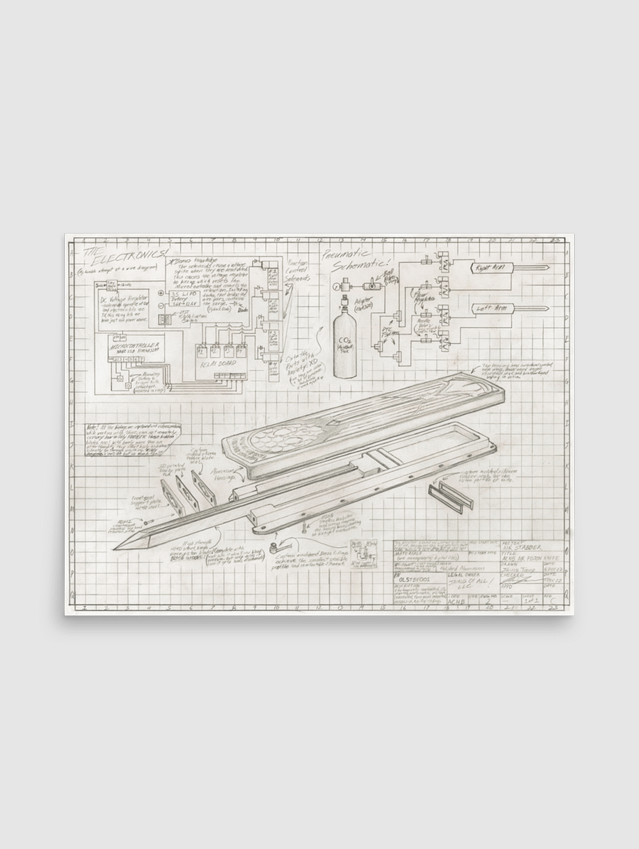 Hidden Blades Blueprint product image (1)