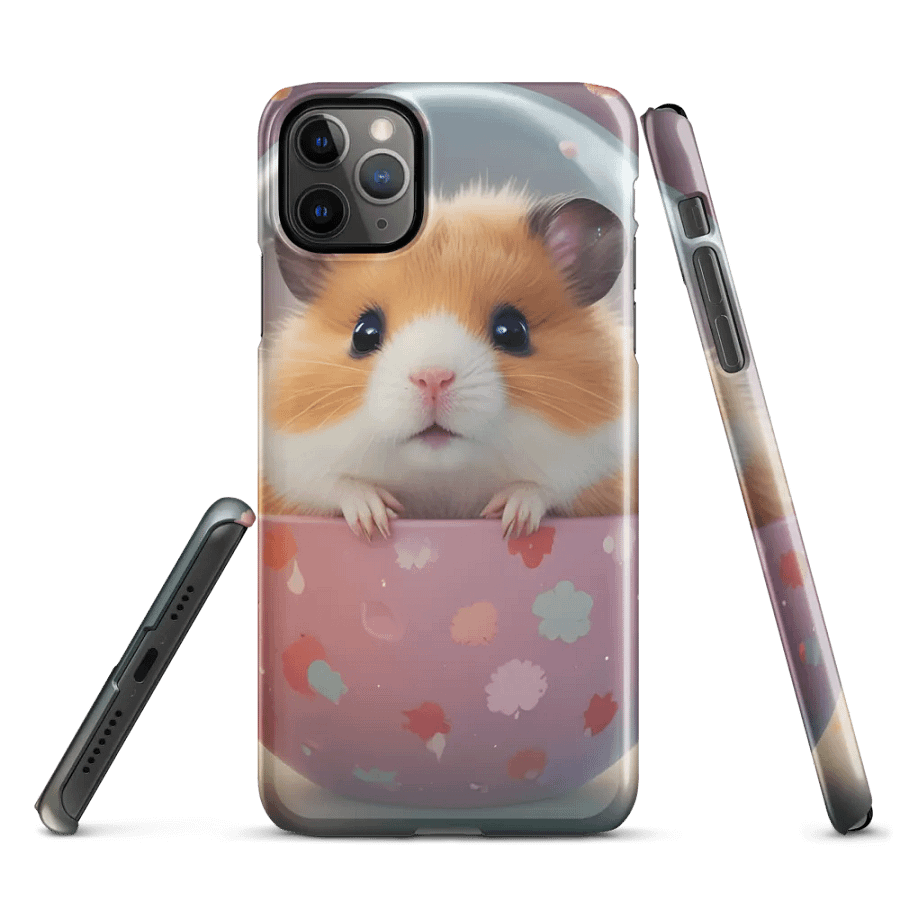 Whimsical Hamster Snap Case product image (3)