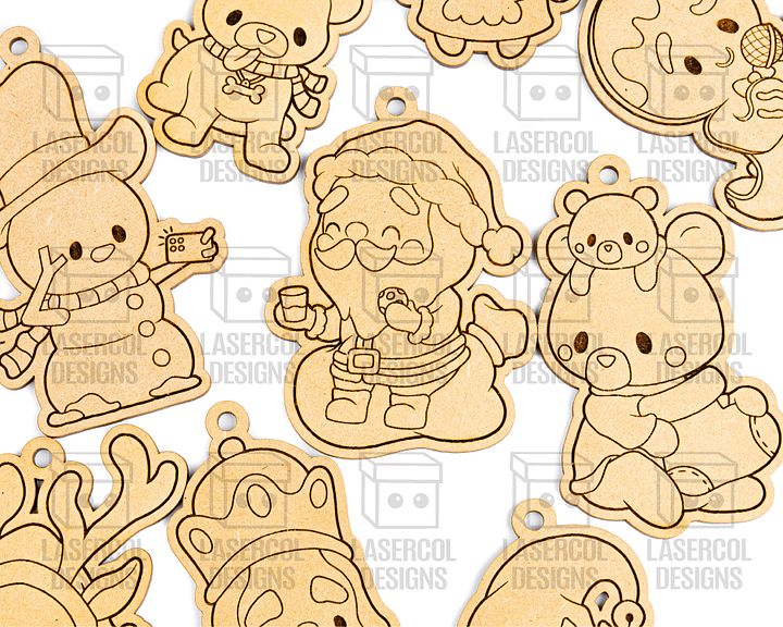 Christmas Ornaments - Laser Cut Files product image (2)