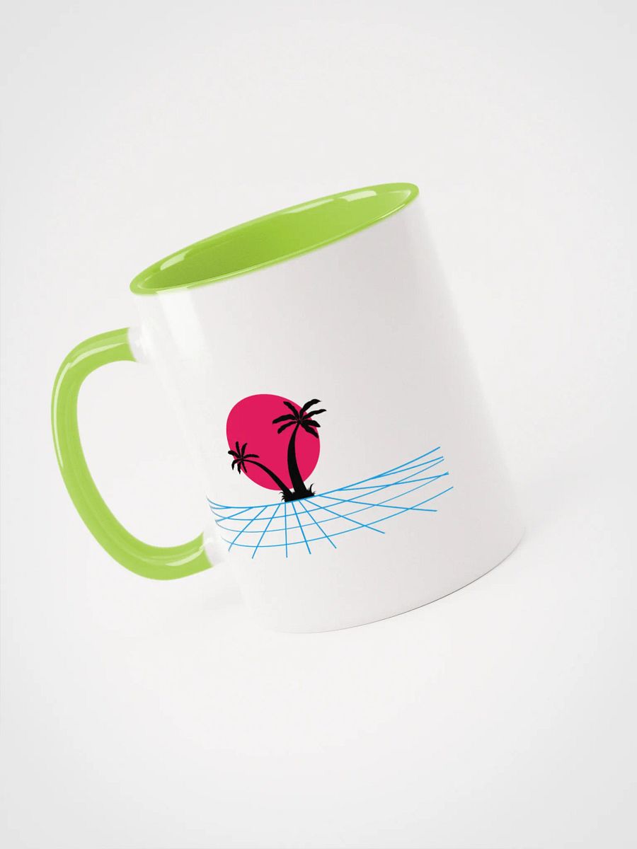 Neon Palms Ceramic Mug product image (3)