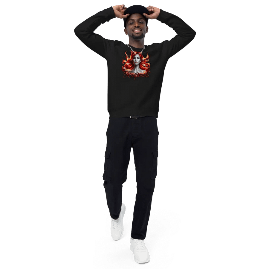 Flaming Red queen unisex sweatshirt product image (16)