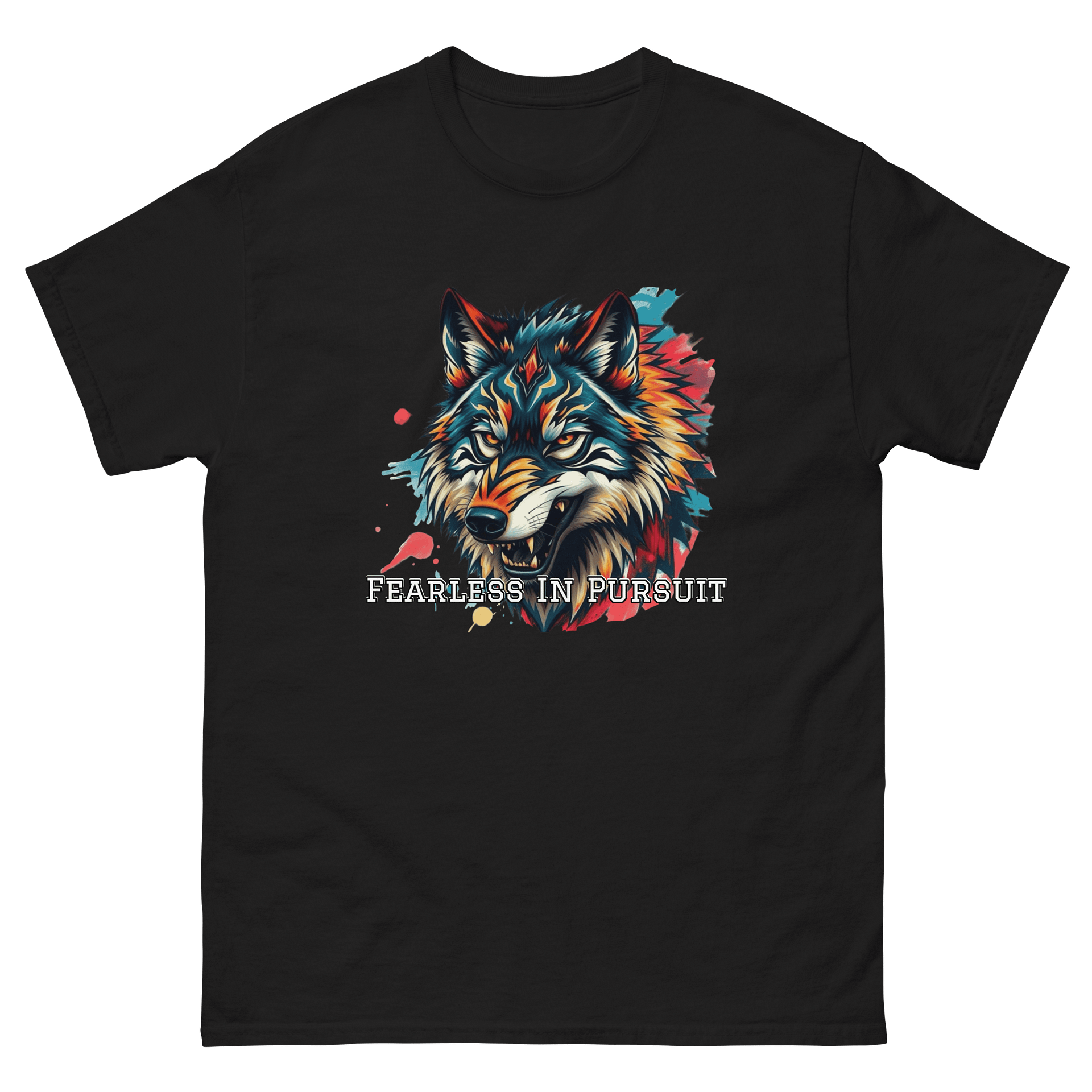 Fearless Wolf Graphic Tee product image (2)