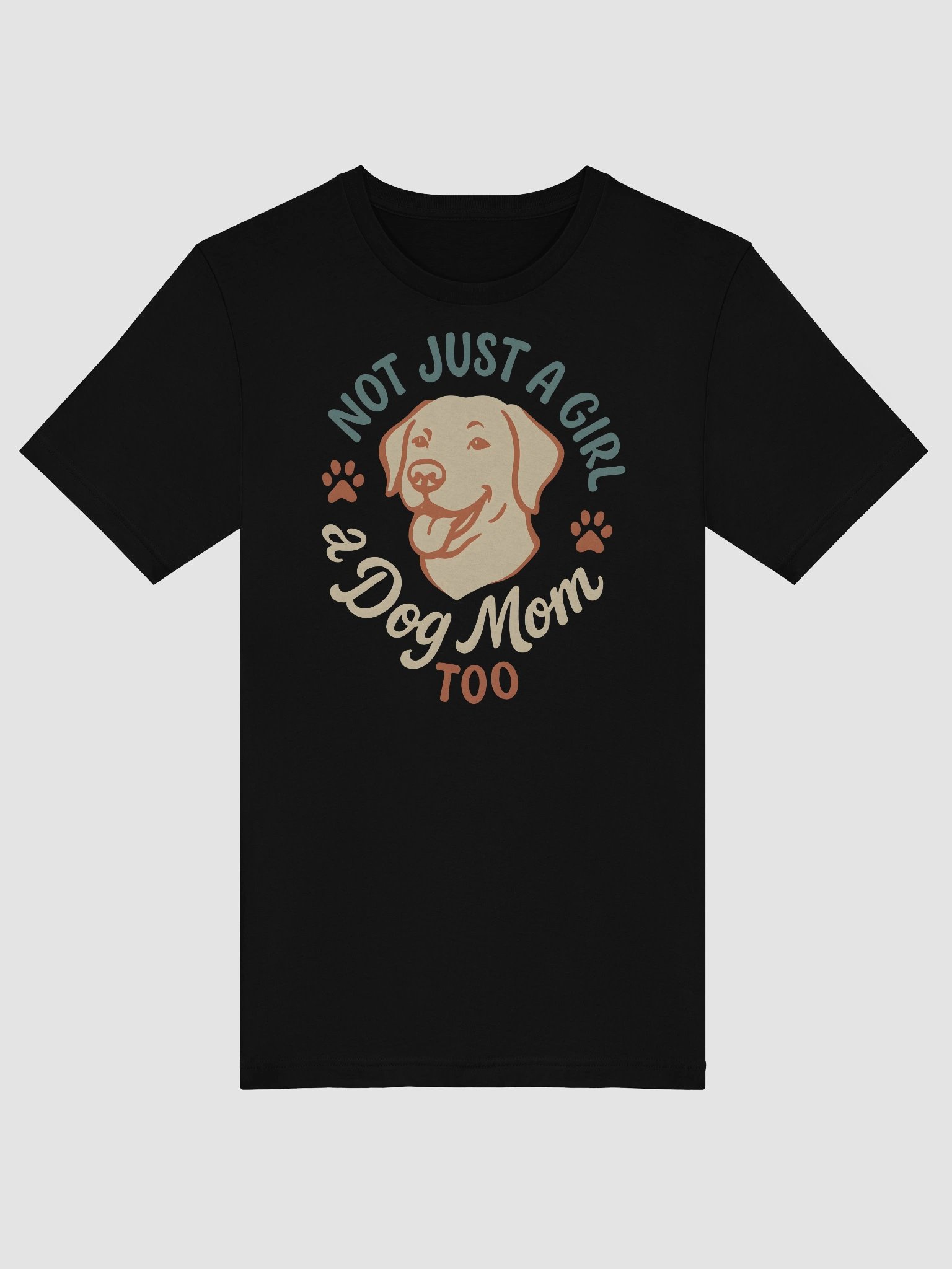 Dog Mom Line Drawing T-Shirt product image (5)
