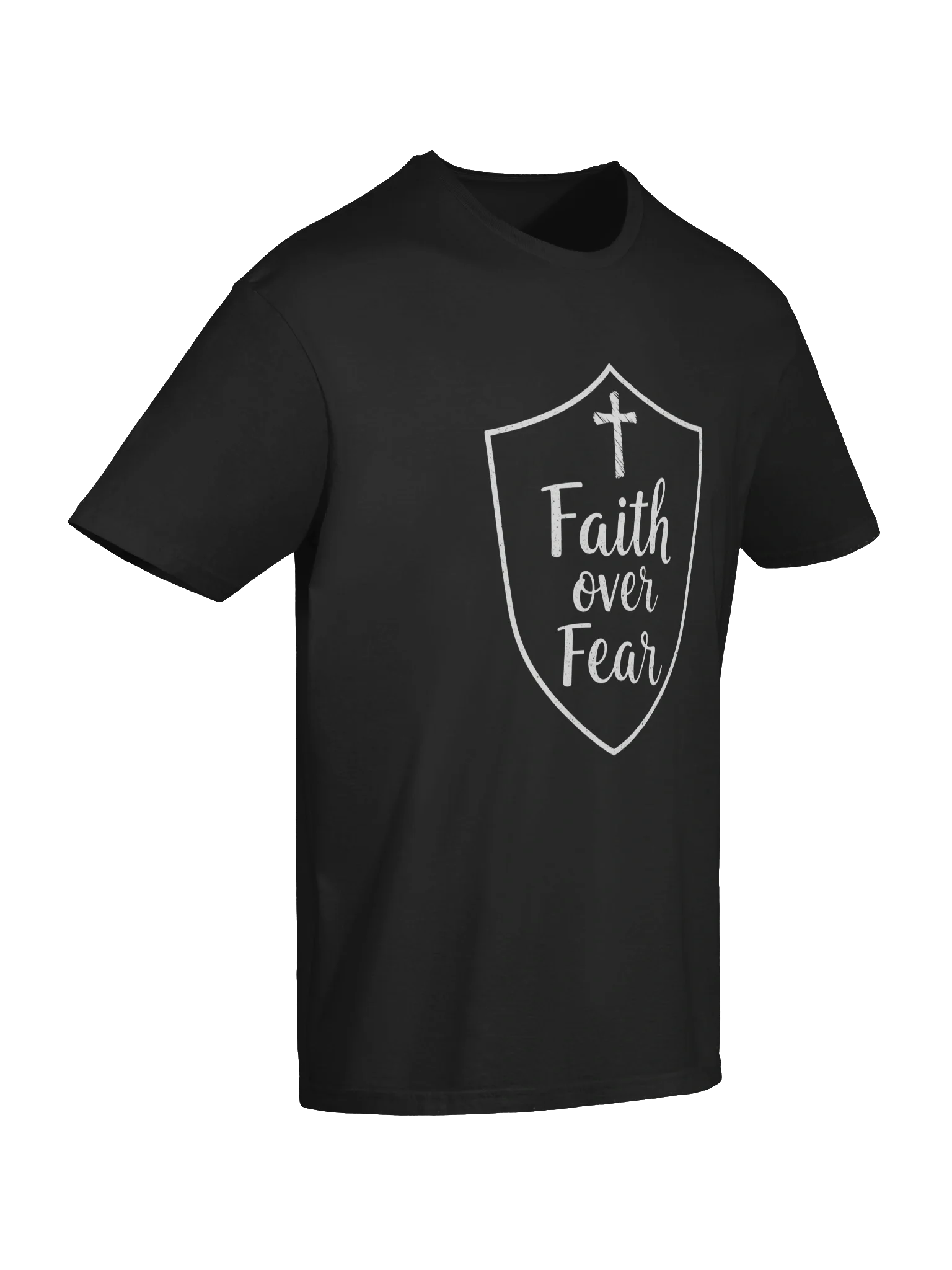 The LowKey Christian – “Faith Over Fear” T-Shirt product image (145)
