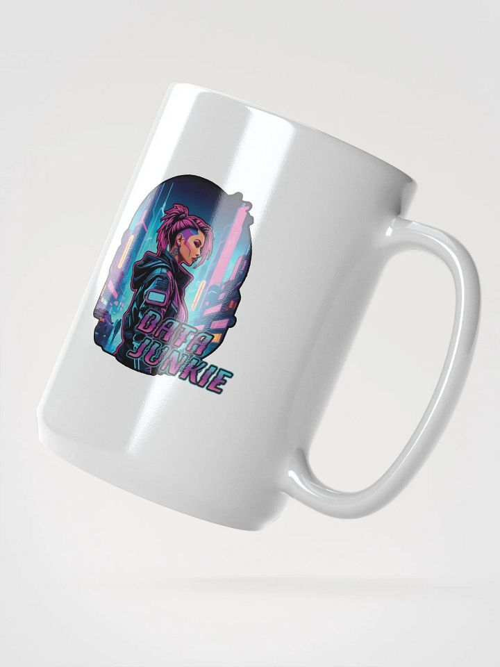 Neon Data Junkie Mug product image (2)
