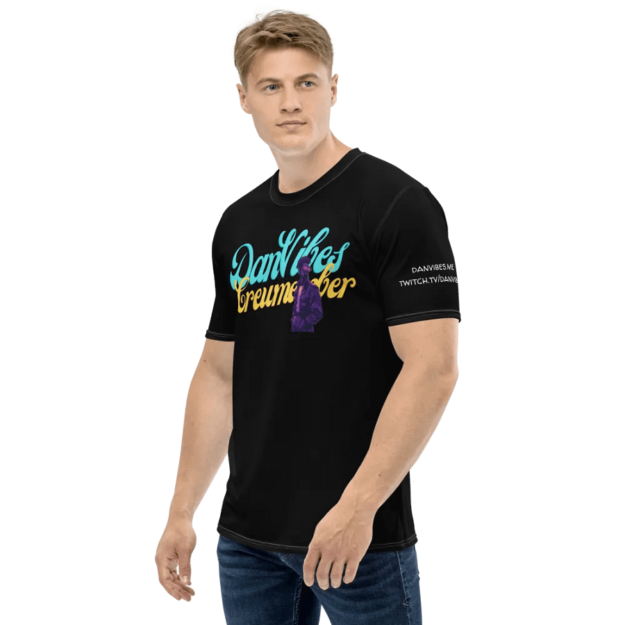 Danvibes Crewshirt black unisex product image (3)