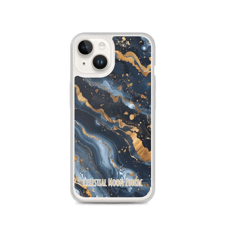 Celestial Moon Zodiac iPhone® MagSafe® Clear Case product image (4)
