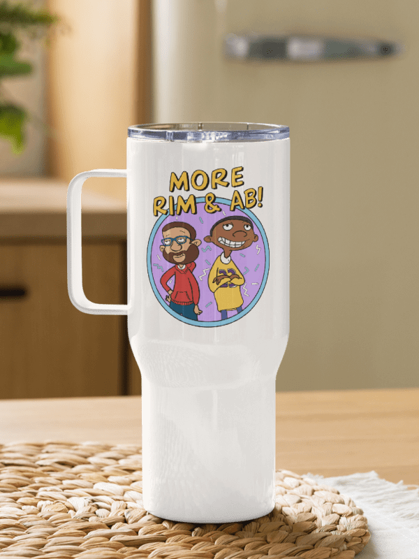 More Rim and AB! Travel Mug w/ Handle product image (5)