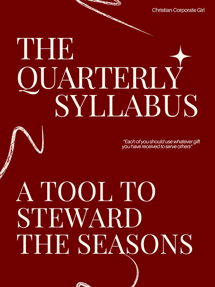 The Quarterly Syllabus product image (1)