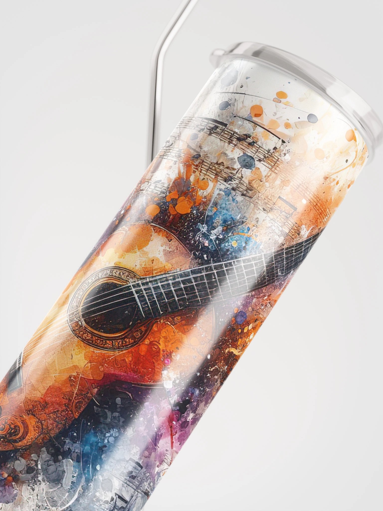 Guitar Notes Stainless Steel Tumbler product image (5)