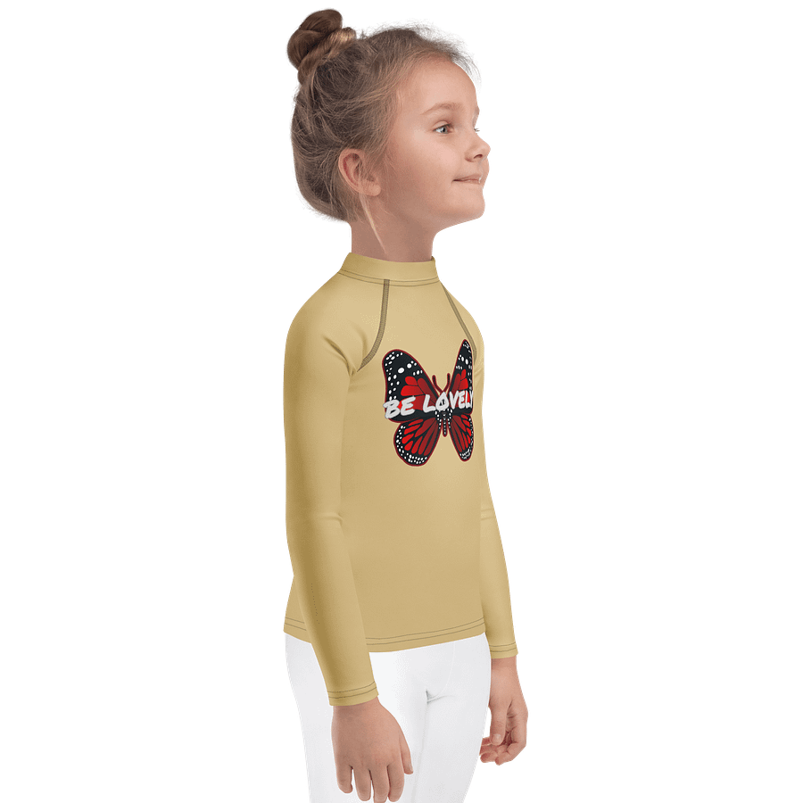 Be Lovely Butterfly All-Over Kids Rash Guard New Orleans Girl and Boy product image (4)