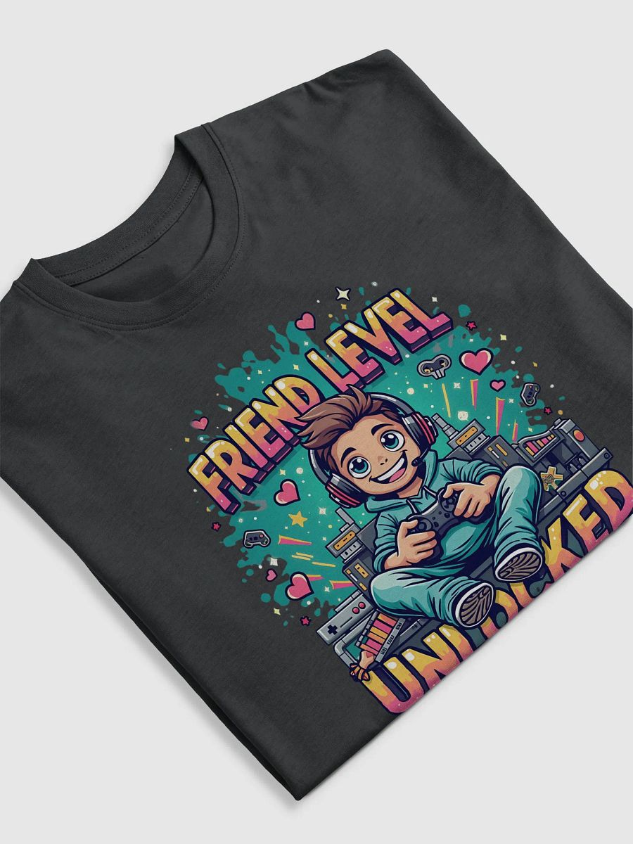 Gaming Friend Art For Men Video Gamer First Time Friend To Be T-Shirt product image (5)