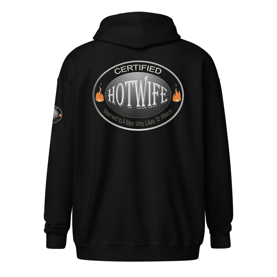 Certified hotwife zip fron hoodie product image (1)