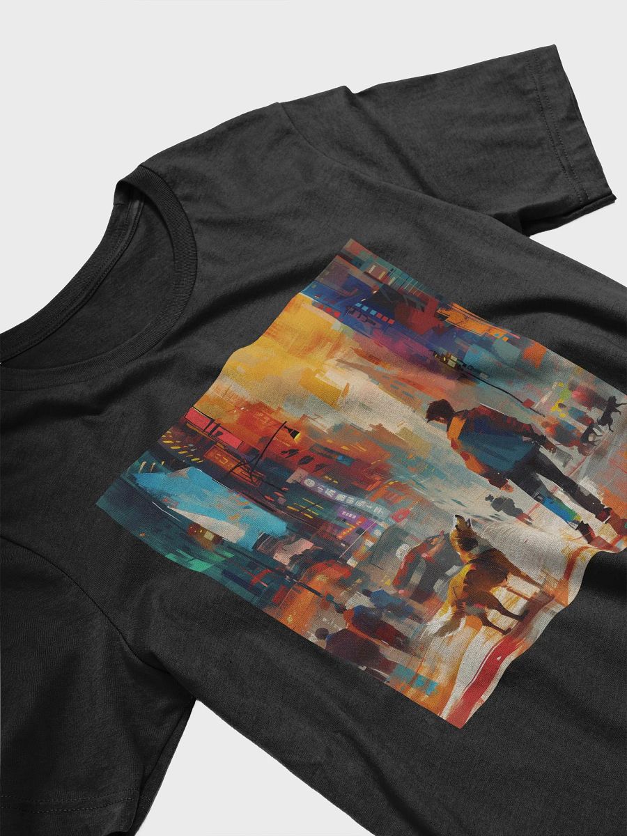 City Life Dog T-Shirt | Urban Adventure Dog Lover Tee | Modern Pet Owner Apparel product image (3)