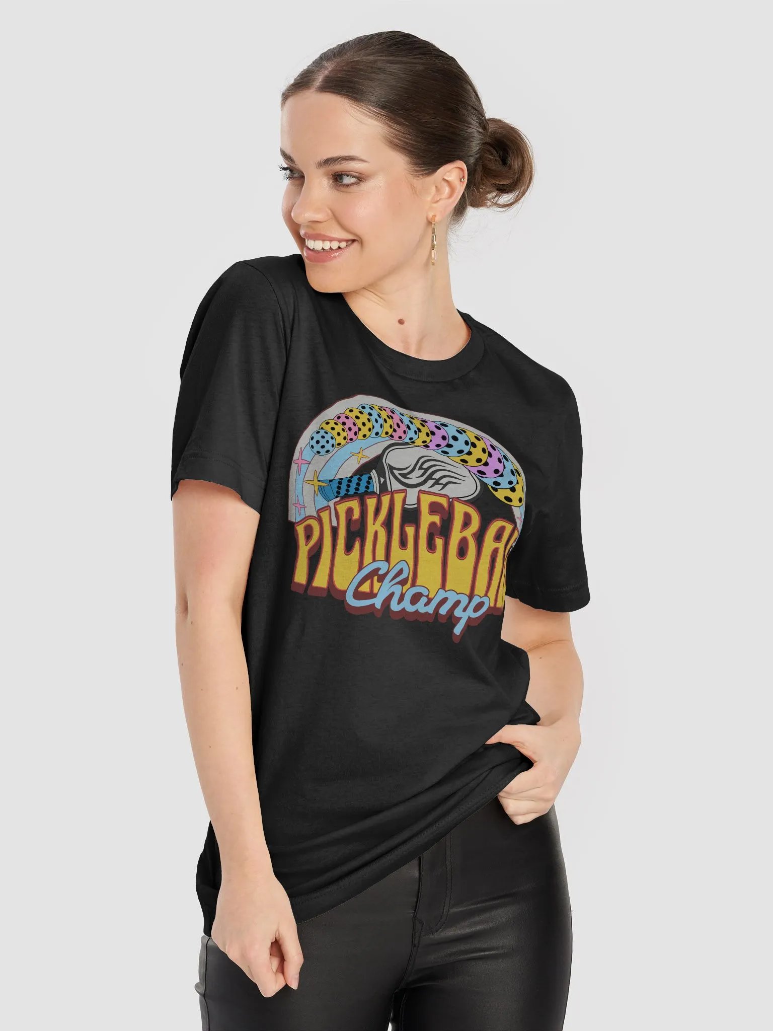 Pickleball Champ Emblem T-Shirt product image (5)