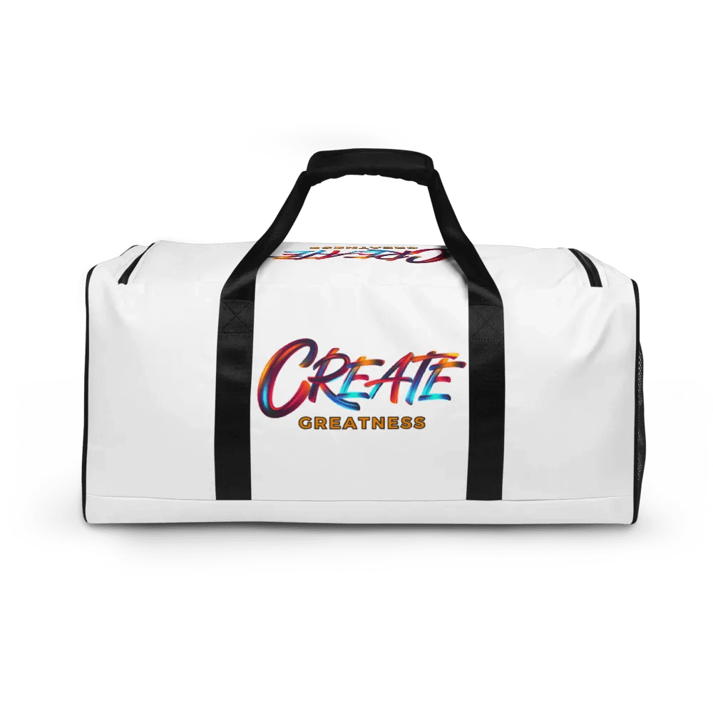 Create Greatness All-Over Duffle Bag product image (2)