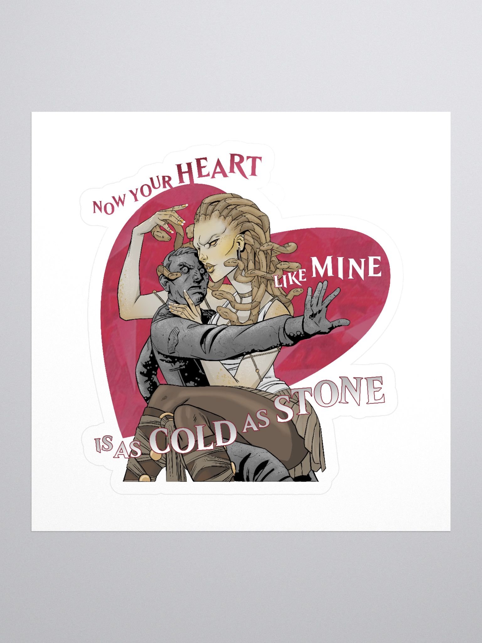 Gorgon - Heart sticker product image (1)