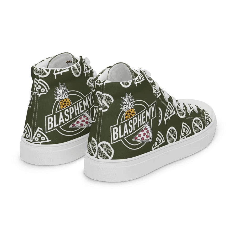 Blasphemy High Top Olive/White Male product image (8)