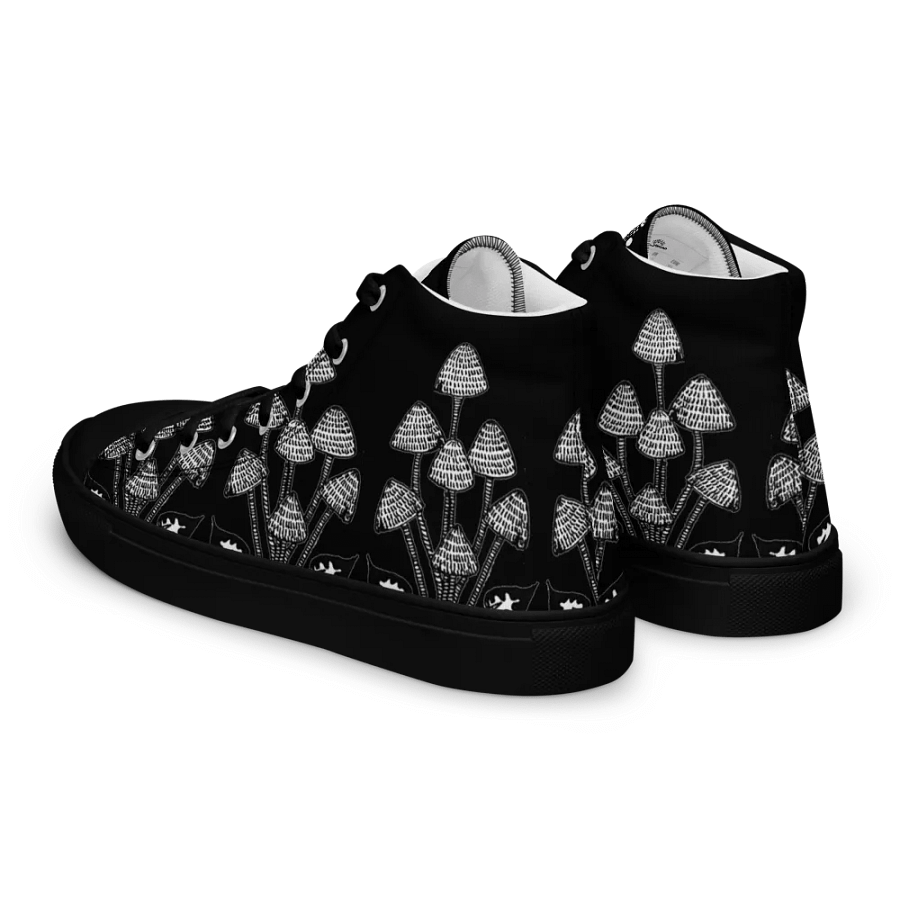 Striped Mushroom Men's High Tops product image (6)