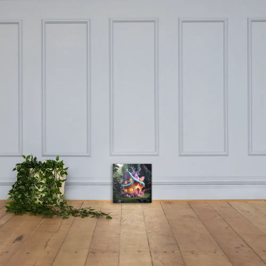 Watercolour Fairy House Art - v11 product image (4)
