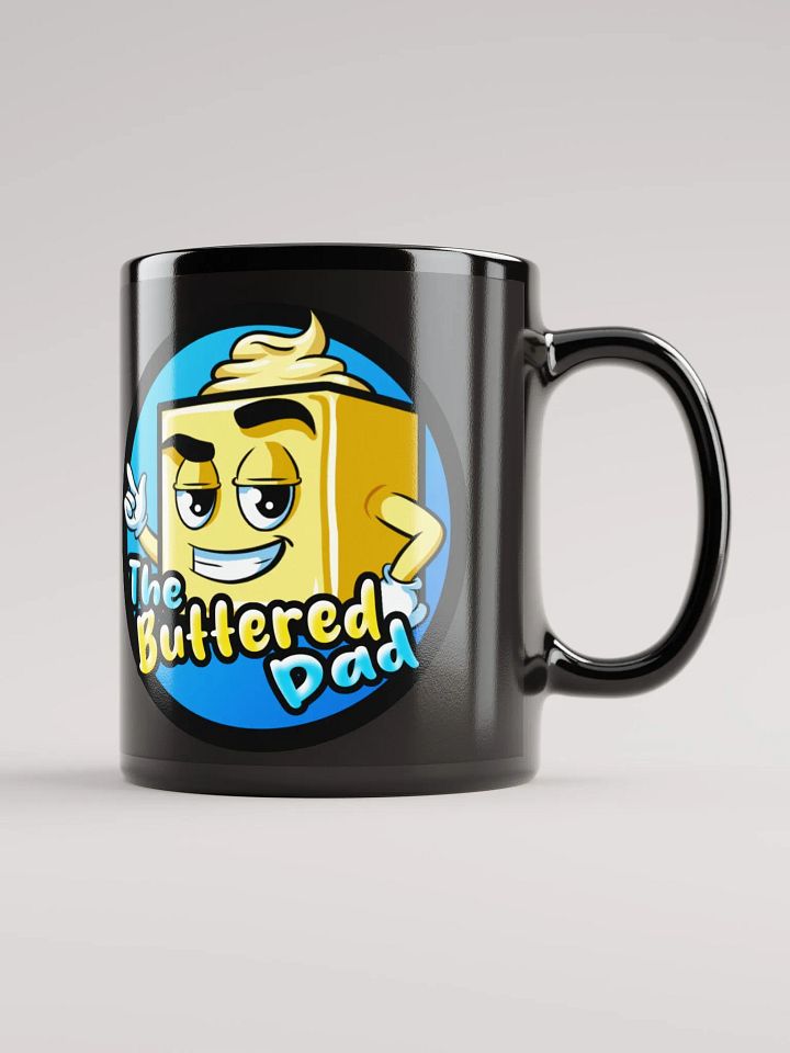 TheButteredDad Glossy Mug, Black product image (1)