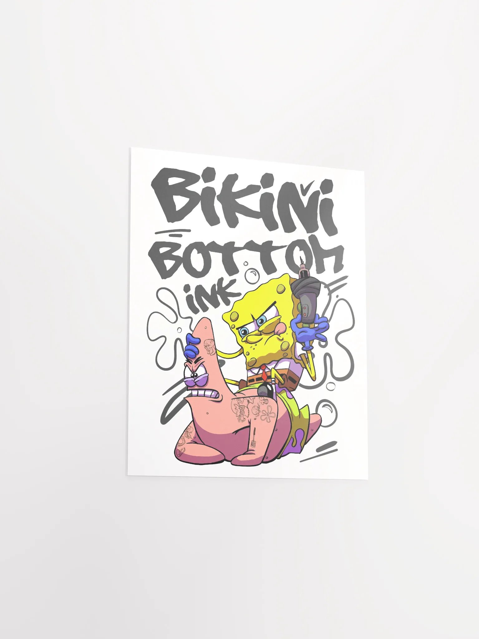 Inked in Bikini Bottom Print product image (3)