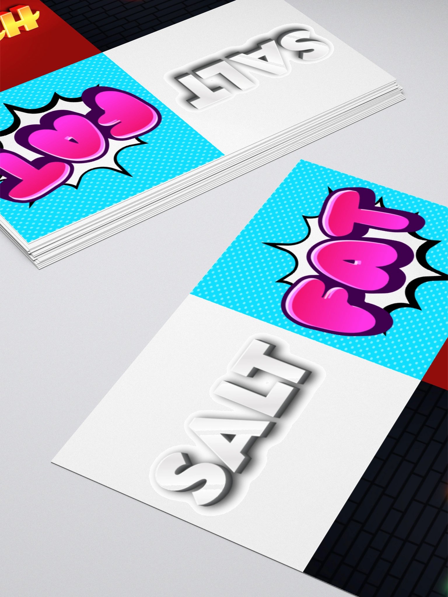 Salt Fat Acid Heat - Kiss Cut Stickers product image (11)