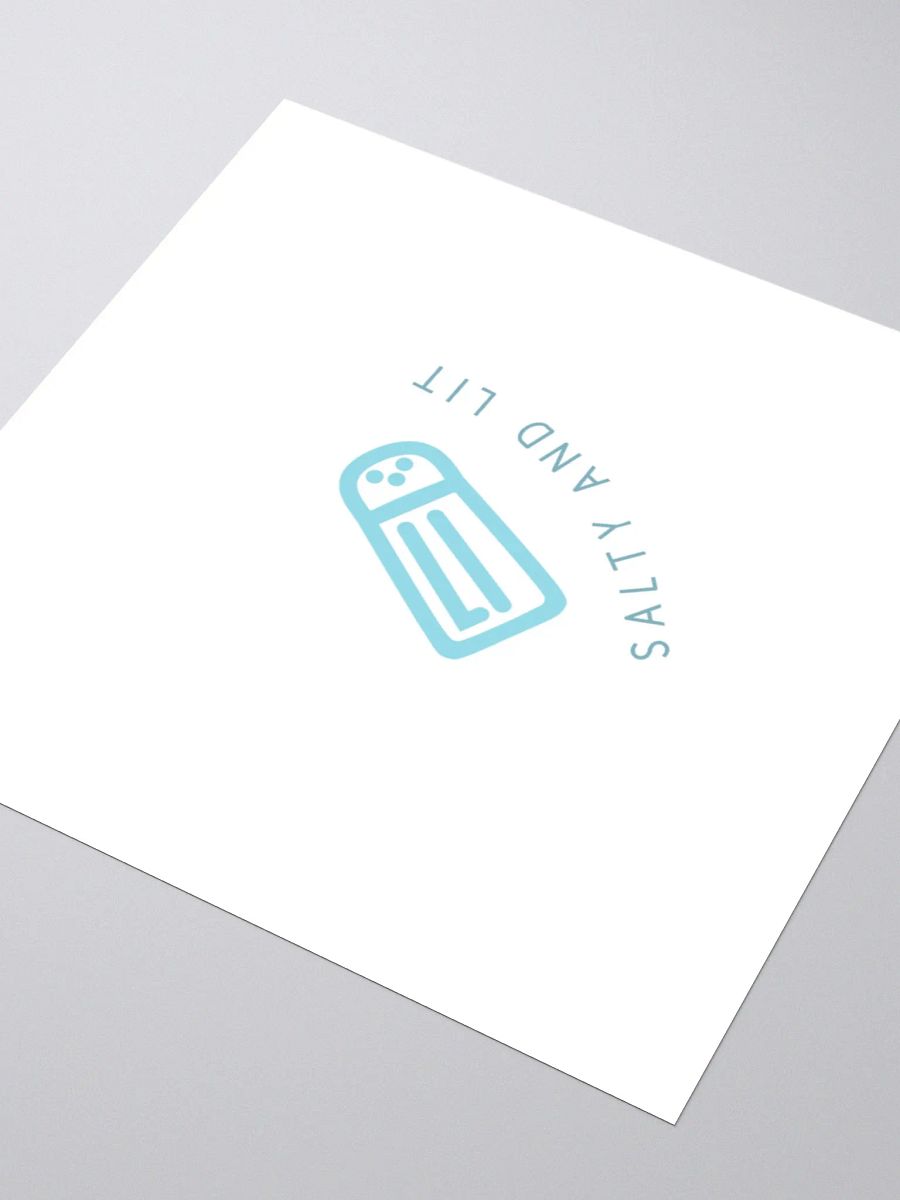 Salty and Lit - Sticker product image (3)