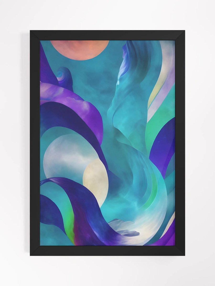 Ethereal Waves Framed Poster product image (11)