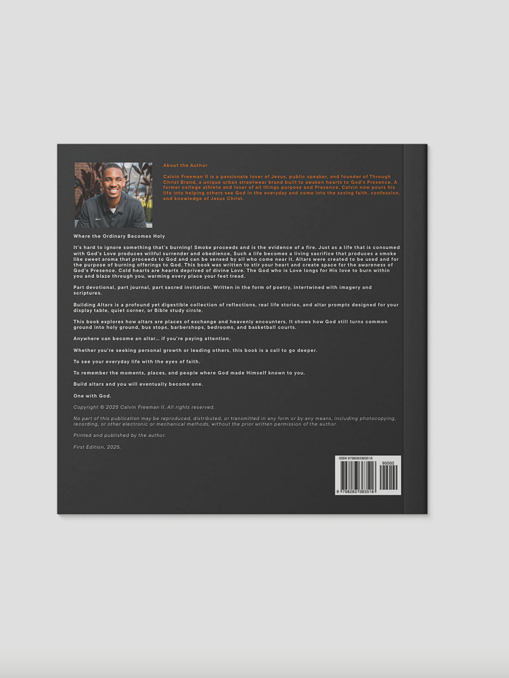 Building Altars Hardcover Commemorative Copy product image (2)