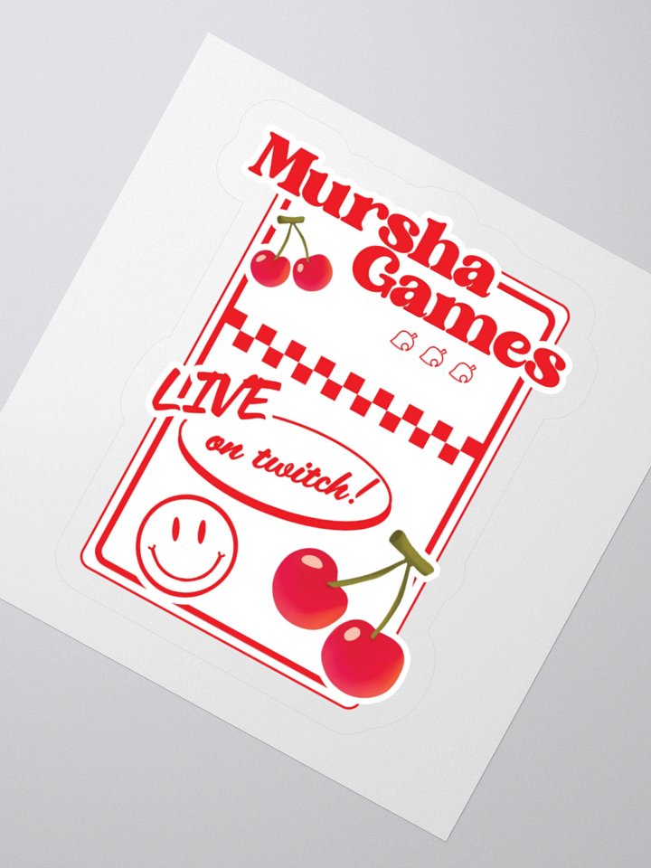MurshaGames - Live On Twich Sticker product image (2)
